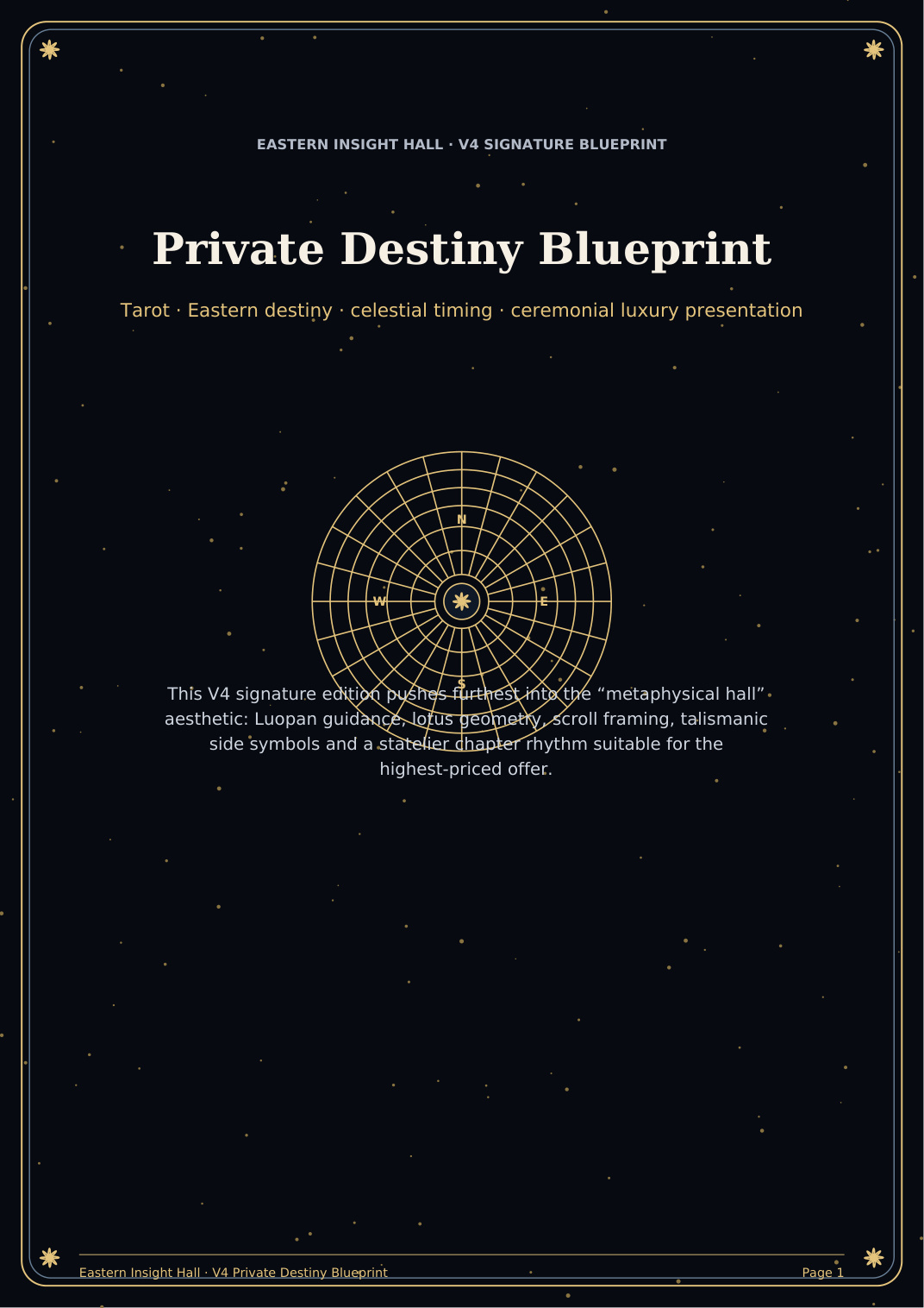 Signature Destiny Blueprint
